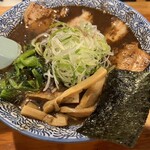 麺屋 青山 - 白濁あっさり魚介チャーシュー(1250円)