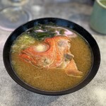 回転寿司 魚どんや - 金目アラ汁
