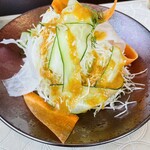 とんかつ 久 - サラダ