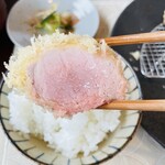 とんかつ 久 つくば店 - 幻の豚(宮城県牡鹿)　特上ヒレ(200g) 