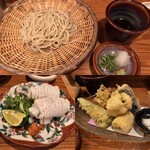 千ふく - 鱧づくしそばセット