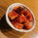 焼肉 からし家 - 大根キムチ ￥640  少し辛め