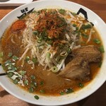 麺者風天 - シビカラ味噌ラーメン