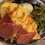 沖縄料理 なんくるないさー - コンビーフハッシュの玉子焼き580円…を頼んだら違うものがきたようだ…ポーク玉子焼き600円？どっちだ？