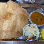 ナンディニ 清澄白河店 - ドーサ/キーマカレー