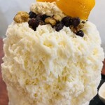 こひる庵 - 実りのタルト〈柿〉　通常サイズ1650円　ラムミルク変更＋100円