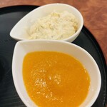 こひる庵 - 柿みつ200円　タルトクリーム250円　あ！昨日次回は紅茶あん追加って言ってたのに忘れたー　またすぐ行くからいいもん…