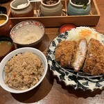 Atsugiri Tonkatsu Yoshihei - 熟成ロースかつ膳