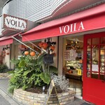 ヴォアラ洋菓子店 - 控えめな看板がオシャレ