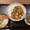 海人酒房 - 島豆腐の沖縄麻婆丼＋ミニ沖縄そば