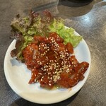 肉問屋直営 焼肉 肉一 - たこキムチ