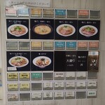 noodle shop arakawa - メニュー
