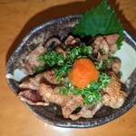 Shimma Chi Kushi Nosuke - 鶏皮ポン酢５００円