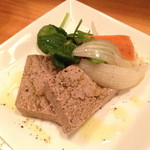 クッチーナ笑多 - 自家製レバーパテ（１，３８０円）２０１３年１０月