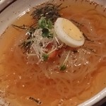 炭焼肉　石田屋。 - 締めの冷麺。