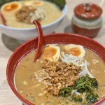 麺場 田所商店 イオンモール座間店 - 伊勢味噌+味玉