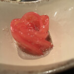 SATOブリアン - 口直し　スライストマト