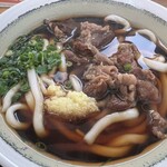肉うどん いのうえ - 黒肉うどん 850円