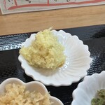 肉うどん いのうえ - ｶｽﾀﾏｲｽﾞｾｯﾄ (おろし生姜)