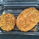 JA全農みえミート お肉の直売所 - 料理写真:メンチカツと和牛コロッケ