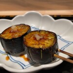 焼き鳥 幸羽 - 焼き茄子