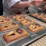 焼き鳥 幸羽 - 栗のフィナンシェ