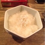 地鶏串焼Take Gu shi - お通し