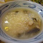 杉ケ瀬ヤナ - 鮎雑炊（840円）