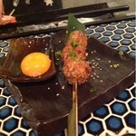 地鶏串焼Take Gu shi - 月見つくね