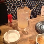 地鶏串焼Take Gu shi - 生レモンサワー