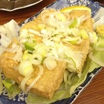 豊田屋 - 厚揚げ