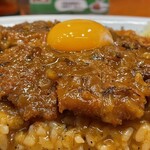 上等カレー - トンカツカレー＋玉子③