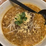 天都ラーメン - 四川坦々麺(3辛・天かす)