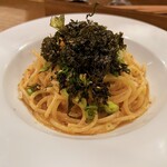 Nikomiya Miura - かねふく明太子と焦がしバターのソース スパゲティ（1,380円税込）