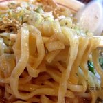 まる久 - 太くてコシのある自家製平打ち麺！