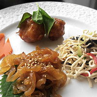 過門香 點 有楽町イトシア店 - ランチコース（２５００円）　前菜三種