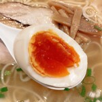 函館塩ラーメン 五稜郭 - 味玉
