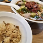 Rock’anDo - すき焼き芋煮そば＋舞茸炊き込みご飯