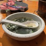まるかめ - わかめスープ