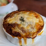 レストランゆり - 半熟卵のミートドリア　満足感高い一品