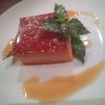 谷塚バル - 201308櫻井さんのかぼちゃプリン￥５００