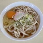 麺栄 - 月見うどん、480円