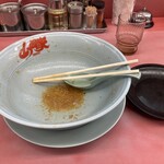 山岡家 - 完食の53歳（深夜過ぎ）