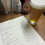 麦酒宿 まり花 - 伊勢角屋IPAパイント1130円