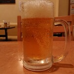 Seiyou Katei Ryouri Resutoran Opera - 生ビール ジョッキ    500円