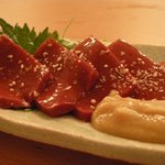 松 - ずっと一度食べてみたかったけど量はいらないからと買ったことがなかった「近江こんにゃく刺身」