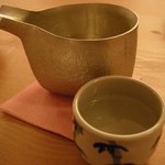 松 - 「早瀬浦　純米（福井県）」。おちょこが選べる。