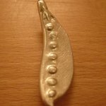 松 - 箸置きがさやえんどうモチーフ