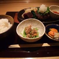 銀熊茶寮 - 和牛ハンバーグ