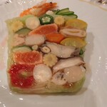 シェモア - 海の幸のゼリー寄せテリーヌ仕立て